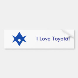 Autocollant De Voiture Sticker Flag of Toyota City, Japan
