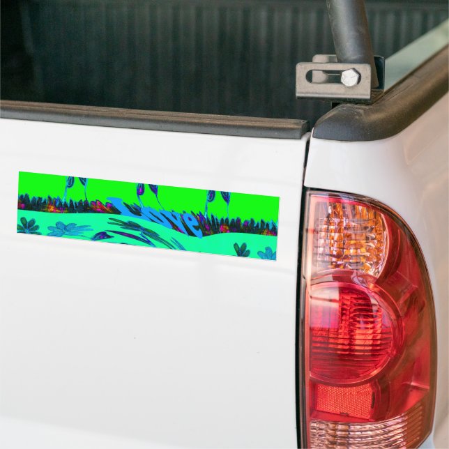 Autocollant De Voiture Sticker Modèle voiture pare-chocs (Sur camion)