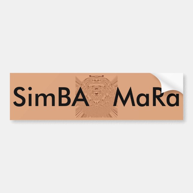 Autocollant De Voiture Sticker Modèle voiture pare-chocs (Devant)
