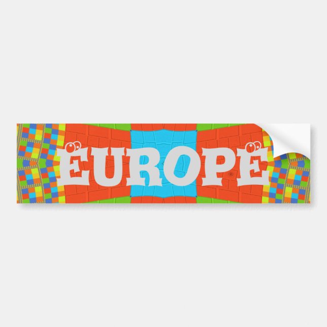 Autocollant De Voiture Sticker Modèle voiture pare-chocs (Devant)