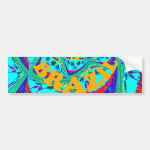 Autocollant De Voiture Sticker Modèle voiture pare-chocs Brésil