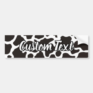 Autocollant De Voiture Sticker Motif Vache
