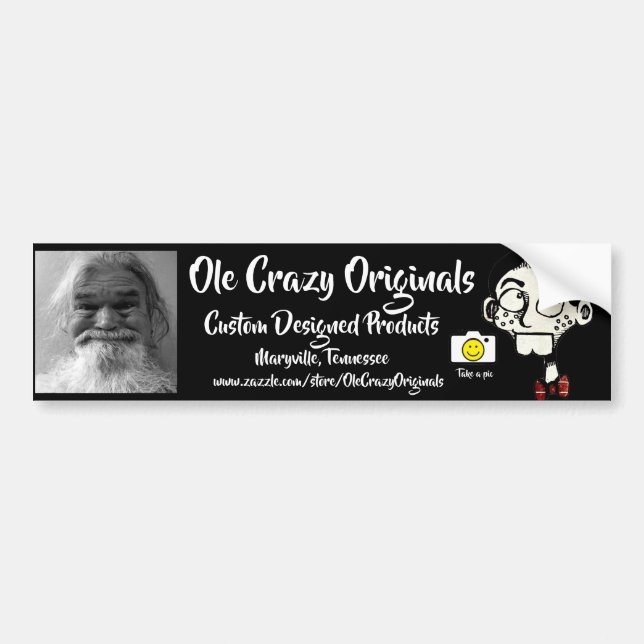 Autocollant De Voiture Sticker pare-chocs (Devant)