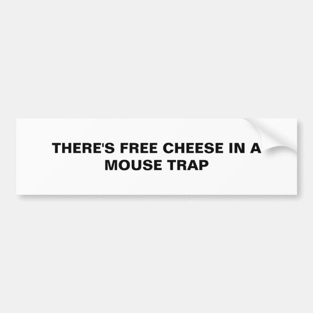 Autocollant De Voiture Sticker pare-chocs (Devant)