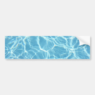 Autocollant De Voiture Sticker pare-chocs à eau de la piscine