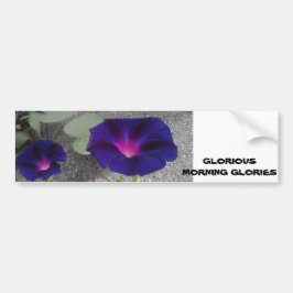 Autocollant De Voiture Sticker pare-chocs à fleurs du matin