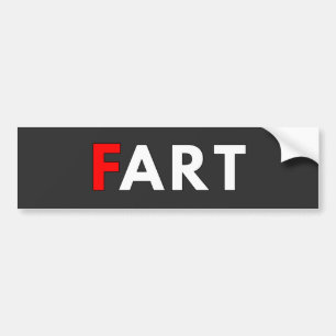 Autocollant De Voiture Sticker pare-chocs avec logo F ART