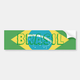 Autocollant De Voiture Sticker pare-chocs brésilien
