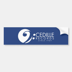Autocollant De Voiture Sticker pare-chocs Cedille Records