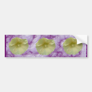 Autocollant De Voiture Sticker pare-chocs Cream Hollyhock