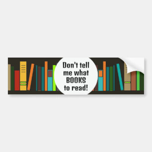 Autocollant De Voiture Sticker pare-chocs de conception de livres