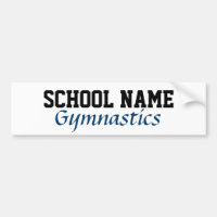 Sticker pare-chocs de gymnastique