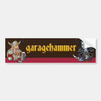 Autocollant De Voiture Sticker pare-chocs de marteau
