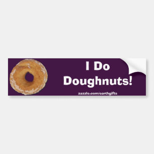 Autocollant De Voiture Sticker pare-chocs DONUT