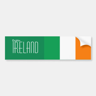 Autocollant De Voiture Sticker pare-chocs Dublin, Irlande