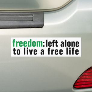 Autocollant De Voiture Sticker pare-chocs Freedom