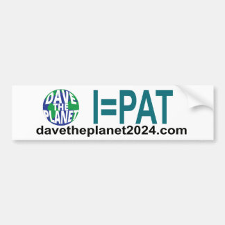Autocollant De Voiture Sticker pare-chocs IPAT Equation