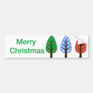 Autocollant De Voiture Sticker pare-chocs Joyeux Noël