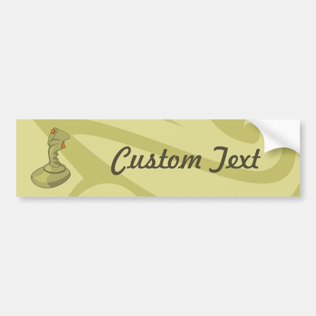 Autocollant De Voiture Sticker pare-chocs Joystick (Devant)