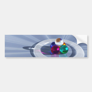 Autocollant De Voiture Sticker pare-chocs lumineux