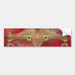 Autocollant De Voiture Sticker pare-chocs pour chats-yeux