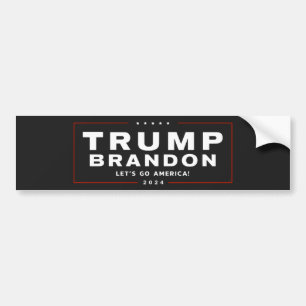 Autocollant De Voiture Sticker pare-chocs pour les élections 2024™ de Tru