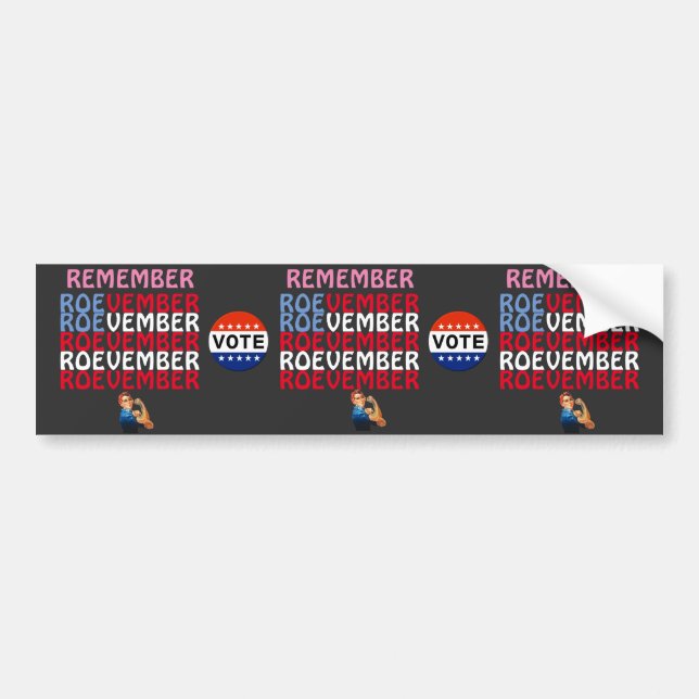Autocollant De Voiture Sticker pare-chocs ROEVEMBER (Devant)
