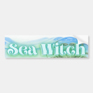 Autocollant De Voiture Sticker pare-chocs Sea Witch avec logo
