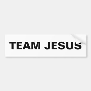 Autocollant De Voiture Sticker pare-chocs "Team Jesus"