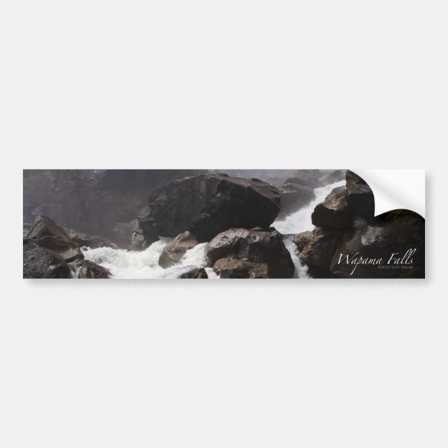 Autocollant De Voiture Sticker pare-chocs Wapama Falls (Devant)