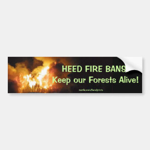 Autocollant De Voiture Sticker pare-feu de forêt
