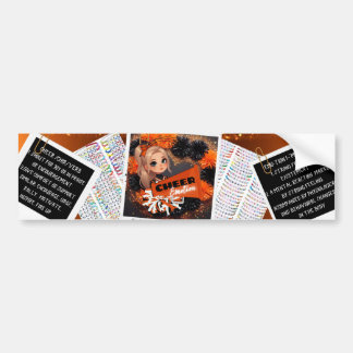 Autocollant De Voiture Sticker pom-pom girl