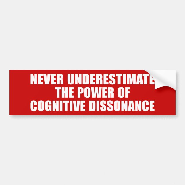 Autocollant De Voiture Sticker pour pare-chocs à résonance cognitive (Devant)