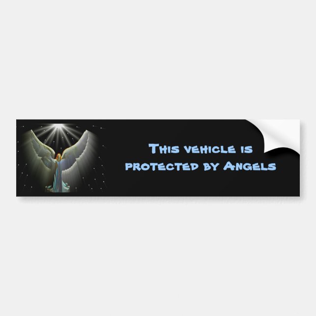 Autocollant De Voiture Sticker pour pare-chocs Angel (Devant)