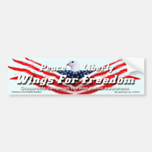 Autocollant De Voiture Sticker pour pare-chocs de liberté