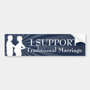 Autocollant De Voiture Sticker pour pare-chocs de mariage traditionnel