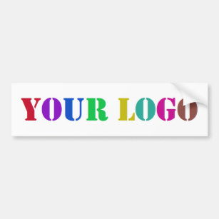Autocollant De Voiture Sticker pour pare-chocs de votre logo d'entreprise