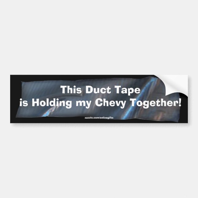 Autocollant De Voiture Sticker pour pare-chocs Duct amusant pour votre vo (Devant)