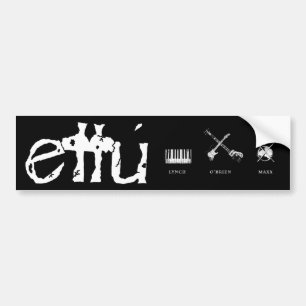 Autocollant De Voiture Sticker pour pare-chocs ET TU