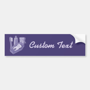 Autocollant De Voiture Sticker pour pare-chocs funéraire pour dents