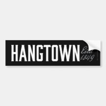 Sticker pour pare-chocs Hangtown (Est 1849)