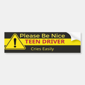 Autocollant De Voiture Sticker pour pare-chocs pour conducteur nouveau Ad