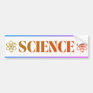 Autocollant De Voiture Sticker pour pare-chocs science