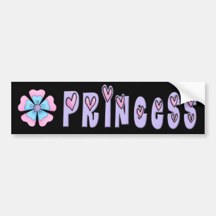 Autocollant De Voiture Sticker Princess Bumper