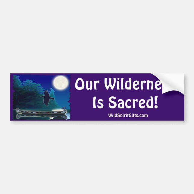 Autocollant De Voiture Sticker SACRY WILDERNESS (Devant)