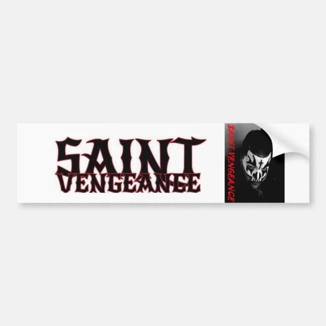 AUTOCOLLANT DE VOITURE STICKER SAINT-VENGEANCE (Devant)