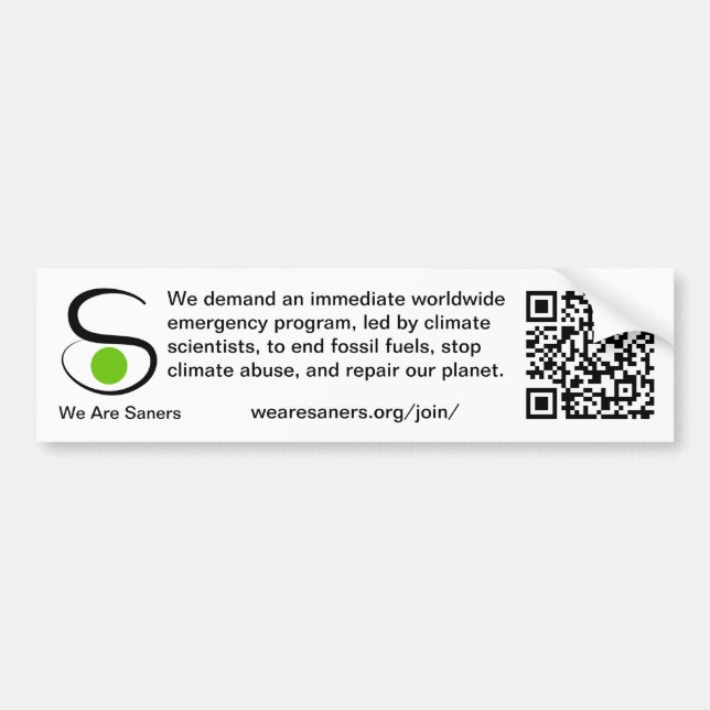 Autocollant De Voiture Sticker Saners Bumper (Devant)