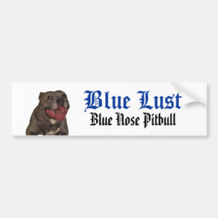Autocollant De Voiture Sticule pare-chocs bleu brillant