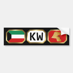 Autocollant De Voiture Sticule pare-chocs du code de la carte du drapeau 