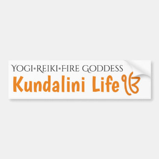 Autocollant De Voiture Sticule pare-chocs Kundalini Reiki